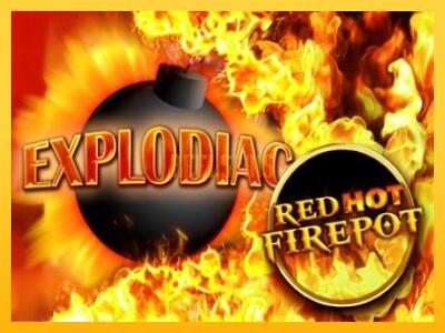 სათამაშო მანქანა Explodiac Red Hot Firepot