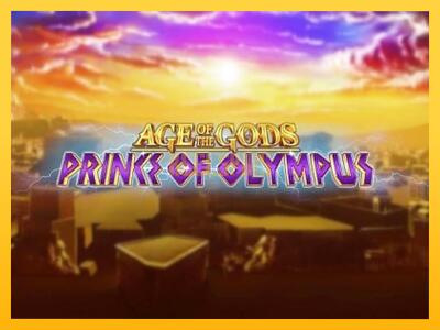 სათამაშო მანქანა Age of the Gods Prince of Olympus