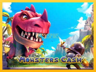 სათამაშო მანქანა Monsters Cash