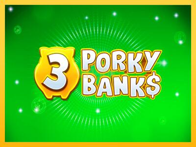 სათამაშო მანქანა 3 Porky Banks