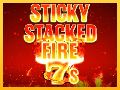 სათამაშო მანქანა Sticky Stacked Fire 7s