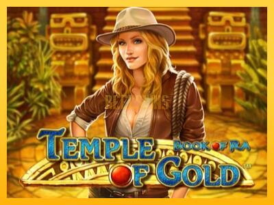 სათამაშო მანქანა Book of Ra Temple of Gold