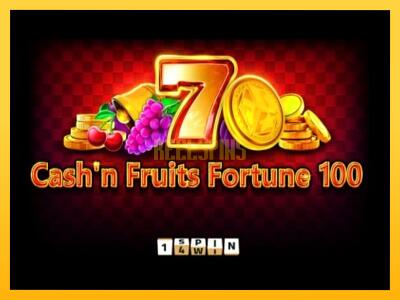 სათამაშო მანქანა Cashn Fruits Fortune 100