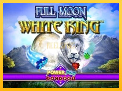 სათამაშო მანქანა Full Moon: White King PowerPlay Jackpot