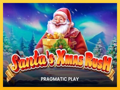 სათამაშო მანქანა Santas Xmas Rush