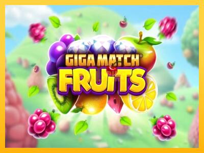 სათამაშო მანქანა Giga Match Fruits