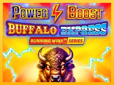 სათამაშო მანქანა Power Boost: Buffalo Express