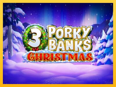 სათამაშო მანქანა 3 Porky Banks Christmas