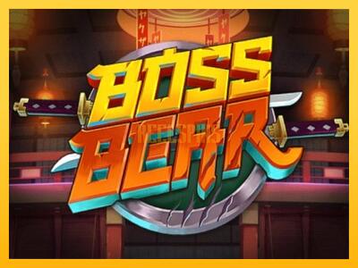 სათამაშო მანქანა Boss Bear