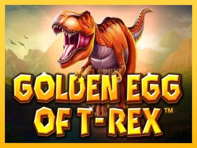 სათამაშო მანქანა Golden Egg of T-Rex