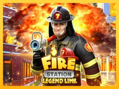 სათამაშო მანქანა Fire Station Legend Link