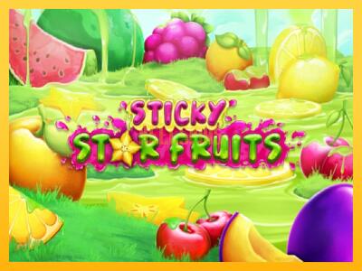 სათამაშო მანქანა Sticky Star Fruits