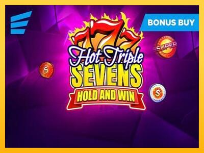 სათამაშო მანქანა Hot Triple Sevens Hold & Win