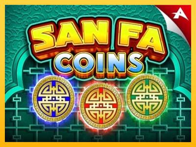 სათამაშო მანქანა San Fa Coins