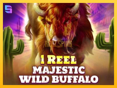 სათამაშო მანქანა 1 Reel Majestic Wild Buffalo