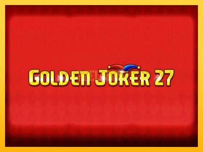 სათამაშო მანქანა Golden Joker 27 Hold & Win