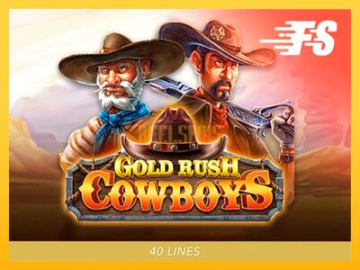 სათამაშო მანქანა Gold Rush Cowboys