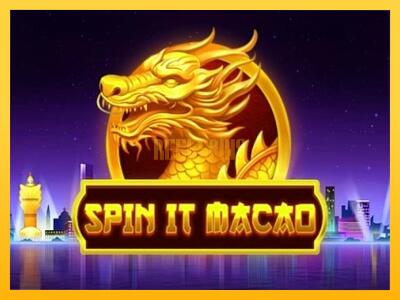 სათამაშო მანქანა Spin It Macao