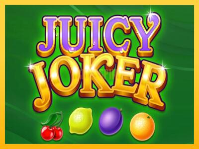 სათამაშო მანქანა Juicy Joker