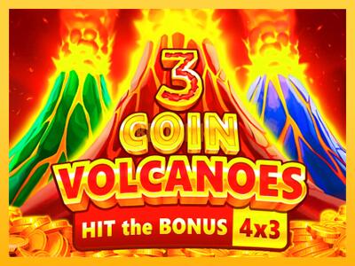 სათამაშო მანქანა 3 Coin Volcanoes