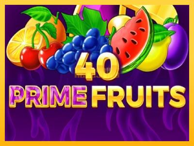 სათამაშო მანქანა 40 Prime Fruits