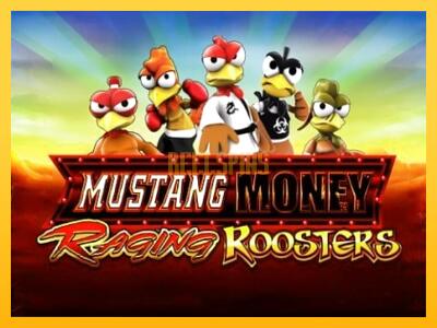 სათამაშო მანქანა Mustang Money Raging Roosters