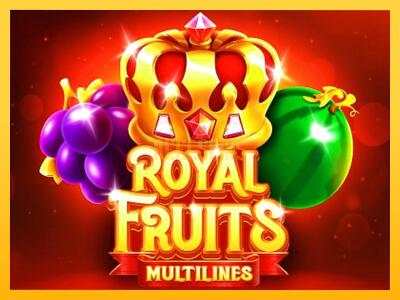 სათამაშო მანქანა Royal Fruits Multilines