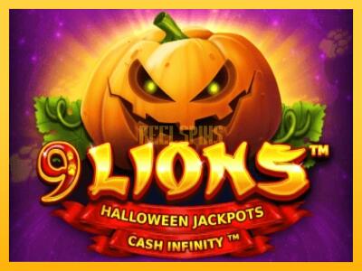 სათამაშო მანქანა 9 Lions Halloween Jackpots