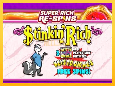 სათამაშო მანქანა Stinkin Rich Super Rich Re-Spins