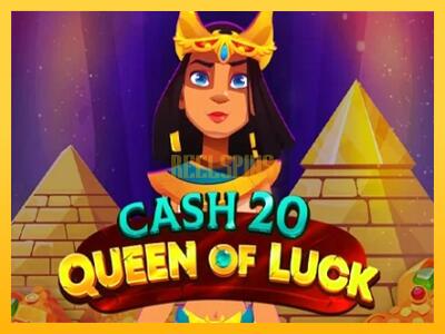 სათამაშო მანქანა Cash 20 Queen of Luck