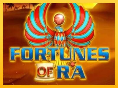 სათამაშო მანქანა Fortunes of Ra