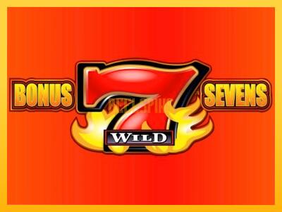 სათამაშო მანქანა Bonus Sevens Wild