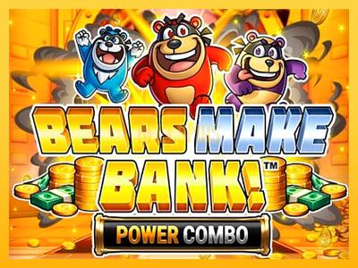 სათამაშო მანქანა Bears Make Bank! Power Combo