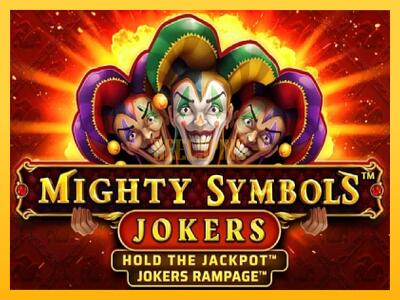 სათამაშო მანქანა Mighty Symbols: Jokers