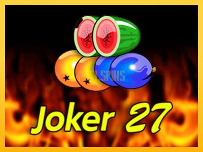 სათამაშო მანქანა Joker 27