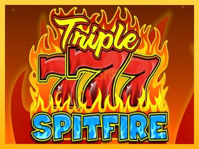 სათამაშო მანქანა Triple 777 Spitfire