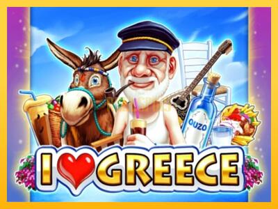 სათამაშო მანქანა I Love Greece