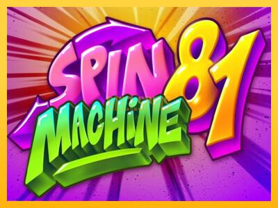 სათამაშო მანქანა Spin Machine 81