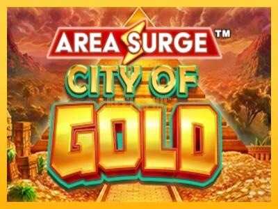 სათამაშო მანქანა Area Surge City of Gold