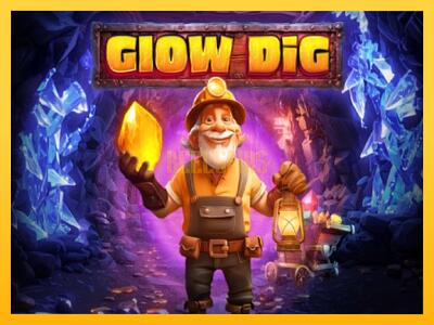 სათამაშო მანქანა Glow Dig