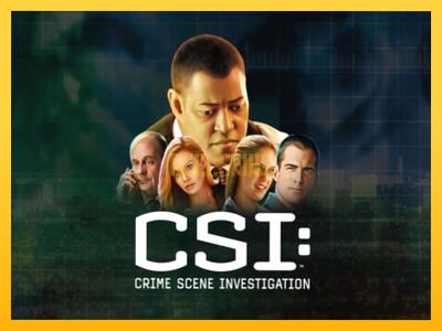 სათამაშო მანქანა CSI: Crime Scene Investigation