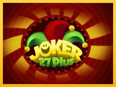 სათამაშო მანქანა Joker 27 Plus